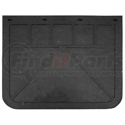 b2420lsp by BUYERS PRODUCTS - Mud Flap - Heavy Duty, Black, Rubber, 24 x 20 inches