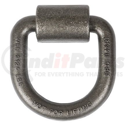 b46i by BUYERS PRODUCTS - Tie Down D-Ring - 3/4 in. Forged, with Weld-On Mounting Bracket