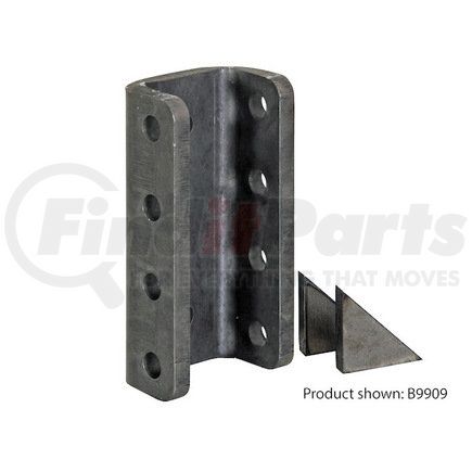 b9909 by BUYERS PRODUCTS - 3-Position Heavy-Duty Channel with Gussets-Used with B20143/0091550