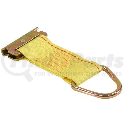 01080 by BUYERS PRODUCTS - Tie Down Anchor - 6 in. E-Track Rope Ring Strap