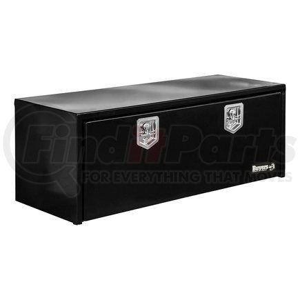 1704315 by BUYERS PRODUCTS - Truck Tool Box - Black, Steel, Underbody, 24 x 24 x 60 in.