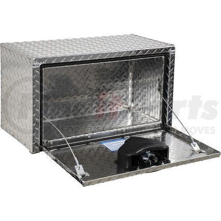 1705150 by BUYERS PRODUCTS - Truck Tool Box - 14 x 12 x 24 in., Diamond Tread, Aluminum, Underbody