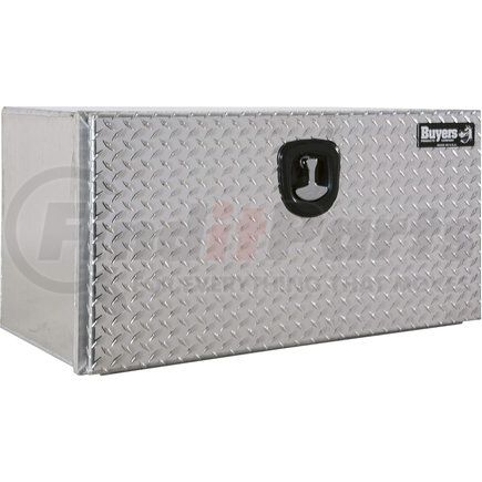 1706515 by BUYERS PRODUCTS - 18 x 18 x 60 XD Smooth Aluminum Underbody Truck Box with Diamond Tread Door