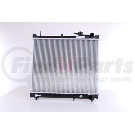 641757 by NISSENS - Radiator w/Integrated Transmission Oil Cooler