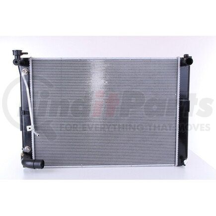 646866 by NISSENS - Radiator w/Integrated Transmission Oil Cooler