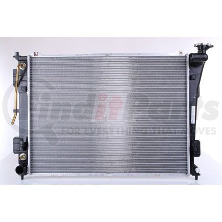 675012 by NISSENS - Radiator w/Integrated Transmission Oil Cooler