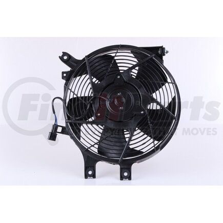 85384 by NISSENS - A/C Condenser Fan Assembly