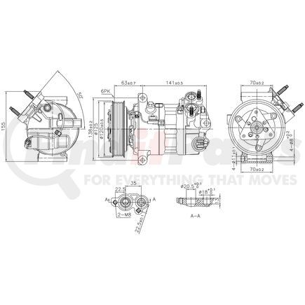 890594 by NISSENS - Air Conditioning Compressor with Clutch