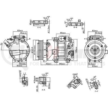 890917 by NISSENS - Air Conditioning Compressor