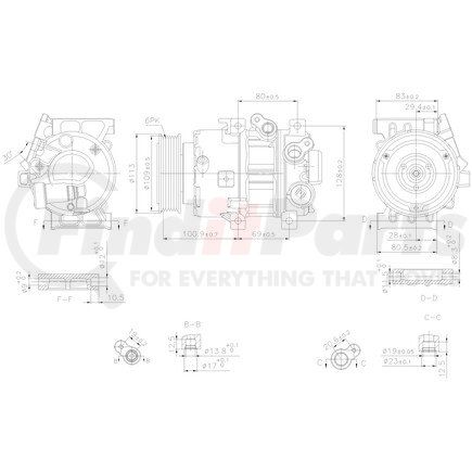 890916 by NISSENS - Air Conditioning Compressor with Clutch