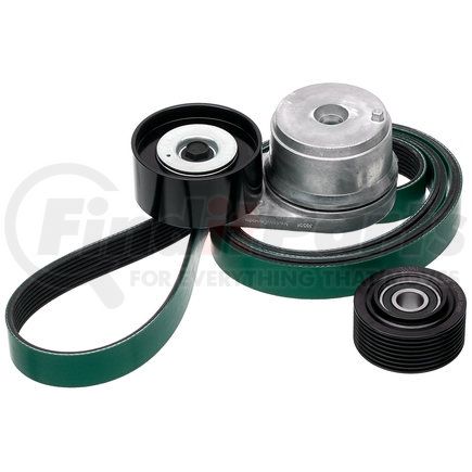 90K38556HDB by GATES - FleetRunner Heavy-Duty Serpentine Belt Drive Component Kit