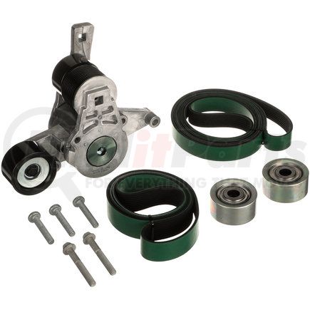 90K38667HDC by GATES - FleetRunner Heavy-Duty Serpentine Belt Drive Component Kit