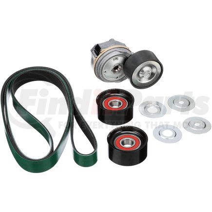 90K38701HD by GATES - FleetRunner Heavy-Duty Serpentine Belt Drive Component Kit