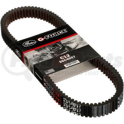 26C4057 by GATES - G-Force C12 Continuously Variable Transmission (CVT) Belt