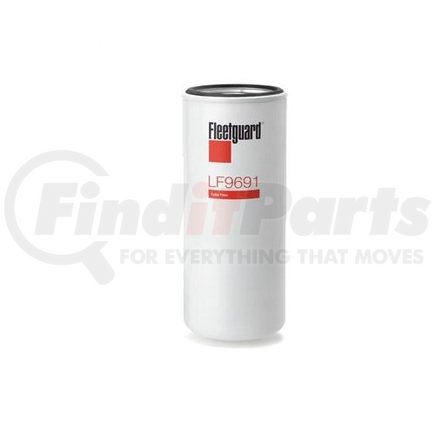 LF9691 by FLEETGUARD - Engine Oil Filter - 11.31" Height, 4.57" Largest OD, StrataPore Media, 1 1/2-16 UNS-2B