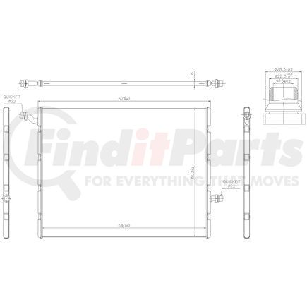 606497 by NISSENS - Intercooler Heat Exchanger