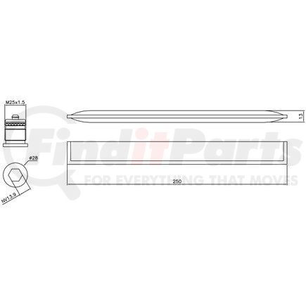 95450 by NISSENS - Air Conditioning Receiver Drier/Desiccant Element