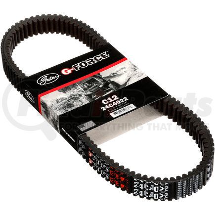 24C4022 by GATES - G-Force C12 Continuously Variable Transmission (CVT) Belt