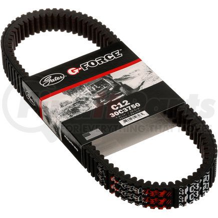 30C3750 by GATES - G-Force C12 Continuously Variable Transmission (CVT) Belt