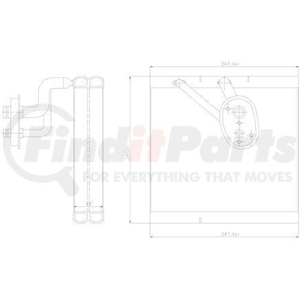 92388 by NISSENS - Air Conditioning Evaporator Core