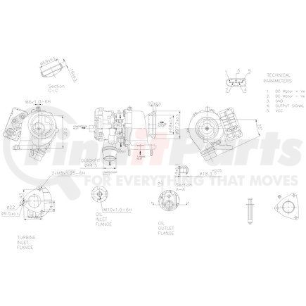 93308 by NISSENS - Turbocharger