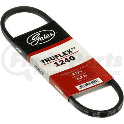 1240 by GATES - Accessory Drive Belt - Truflex FHP Low Horse-Power V-Belt