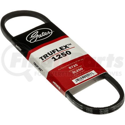 1250 by GATES - Truflex FHP Low Horse-Power V-Belt