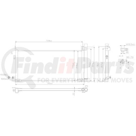 940904 by NISSENS - Air Conditioning Condenser and Receiver Drier Assembly