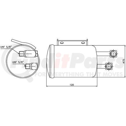 95106 by NISSENS - A/C Receiver Drier for VOLKSWAGEN WATER