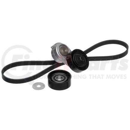 90K38196A by GATES - Complete Serpentine Belt Drive Component Kit