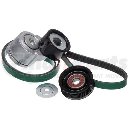 90K38610HDC by GATES - FleetRunner Heavy-Duty Serpentine Belt Drive Component Kit