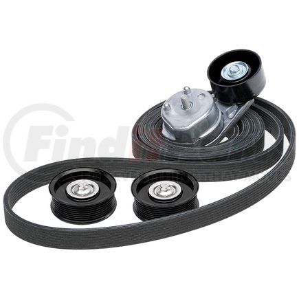 90K39153A by GATES - Complete Serpentine Belt Drive Component Kit