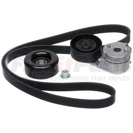 90K38163A by GATES - Complete Serpentine Belt Drive Component Kit
