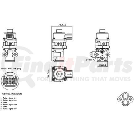 98368 by NISSENS - EGR Valve