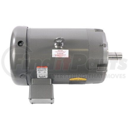 0107950550-000010 by BALDOR - ELECTRIC MOTOR 7.5HP 190/380-415V 50Hz 215TC