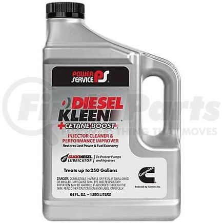 3064-06 by POWER SERVICE - Diesel Kleen +Cetane Boost - 64 Oz., Treats Up To 250 Gallons