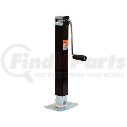 0091340 by BUYERS PRODUCTS - Trailer Jack - 2-1/2 in. SquareTube, Side Wind, 26 in. Travel