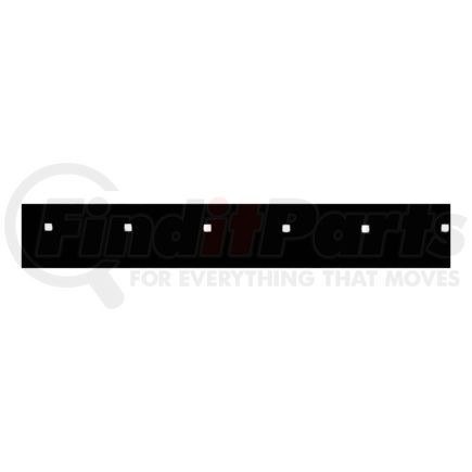 1301035 by BUYERS PRODUCTS - Snow Plow Cutting Edge - 96 in. x 3/8 in., 8-Hole Steel