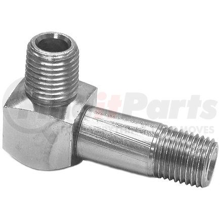 1304245 by BUYERS PRODUCTS - Hydraulic Coupling / Adapter - Male Elbow, 1/4 in.x 90 Extra Long