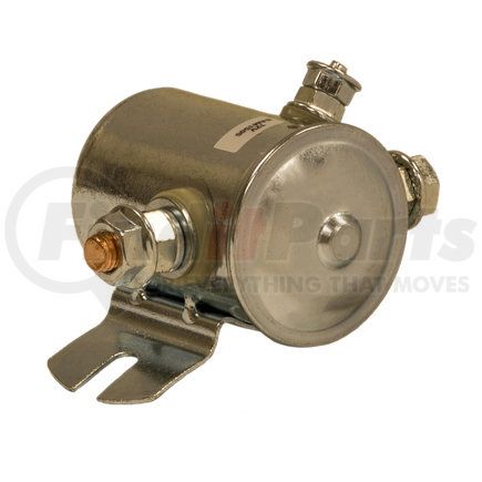 1306505 by BUYERS PRODUCTS - Continuous Duty 12 Volt Steel Case Insulated Solenoid GND To Activate