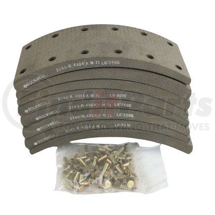 2000K1337 by MERITOR - Drum Brake Shoe and Lining Kit