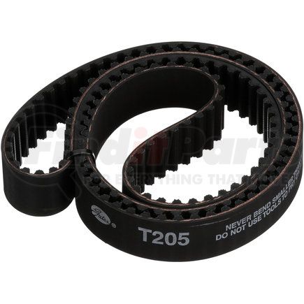 T205 by GATES - Engine Timing Belt - Premium Automotive