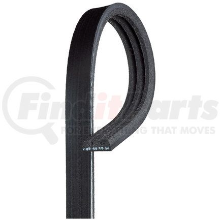 K030250SF by GATES - Serpentine Belt - Stretch Fit Micro-V Serpentine Drive Belt