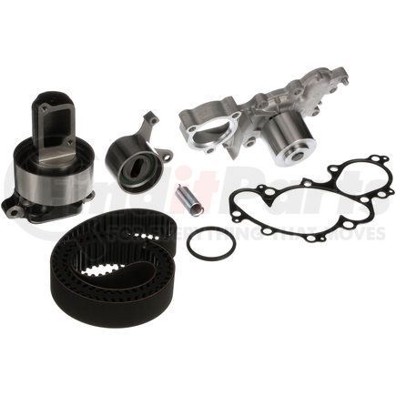 Gates TCKWP240D Engine Timing Belt Kit with Water Pump PowerGrip Premium Timing Component Kit with Water Pump (TCKWP)