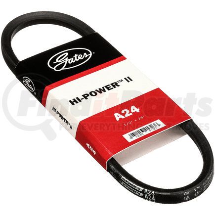 A24 by GATES - Hi-Power II Classical Section Wrapped V-Belt