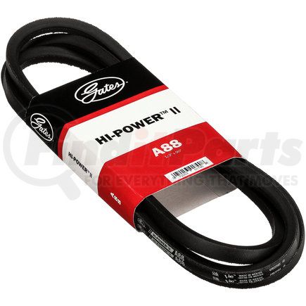 A88 by GATES - Accessory Drive Belt - Hi-Power II Classical Section Wrapped V-Belt