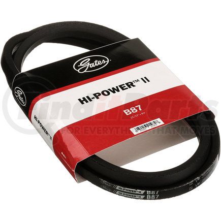 B87 by GATES - Hi-Power II Classical Section Wrapped V-Belt