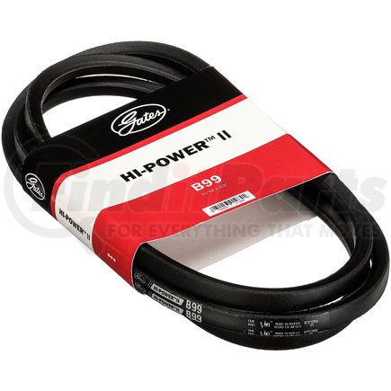 B99 by GATES - Hi-Power II Classical Section Wrapped V-Belt