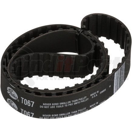 T067 by GATES - Premium Automotive Timing Belt