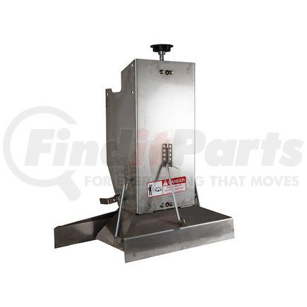 1497505ss by BUYERS PRODUCTS - Vehicle-Mounted Salt Spreader Chute - Stainless Steel, Extended